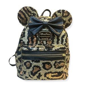 Disney Parks cheetah sequin loungefly